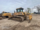 Used Dozer for Sale,Back of used Dozer for Sale,Front of used Komatsu Dozer in yard for Sale